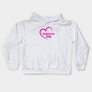 10th anniversary Kids Hoodie